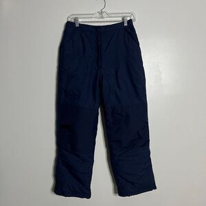 L.L. Bean Snow Pants Womens Navy Blue Waterproof Size 0‎